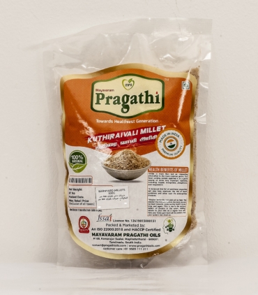 Pragathi Barnyard Millet ( Kuthiraivali) 500gm BD 0.975