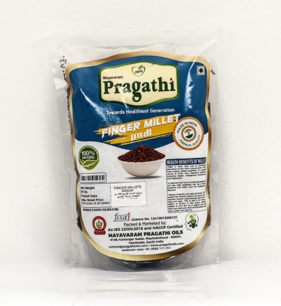 Pragathi Ragi Millet 500gm BD 0.550-0.275