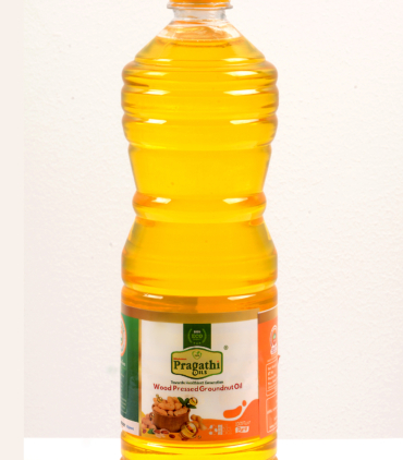 Pragathi Wood Pressed Groundnut Oil 1Ltr BD 3.250